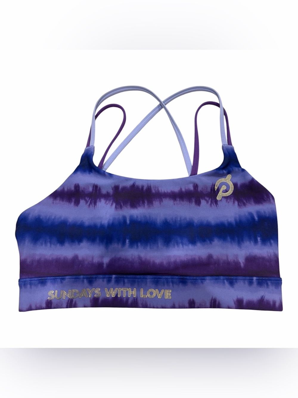 Peloton Sundays With Love Cadent Strappy Sports Bra Women’s Size Medium